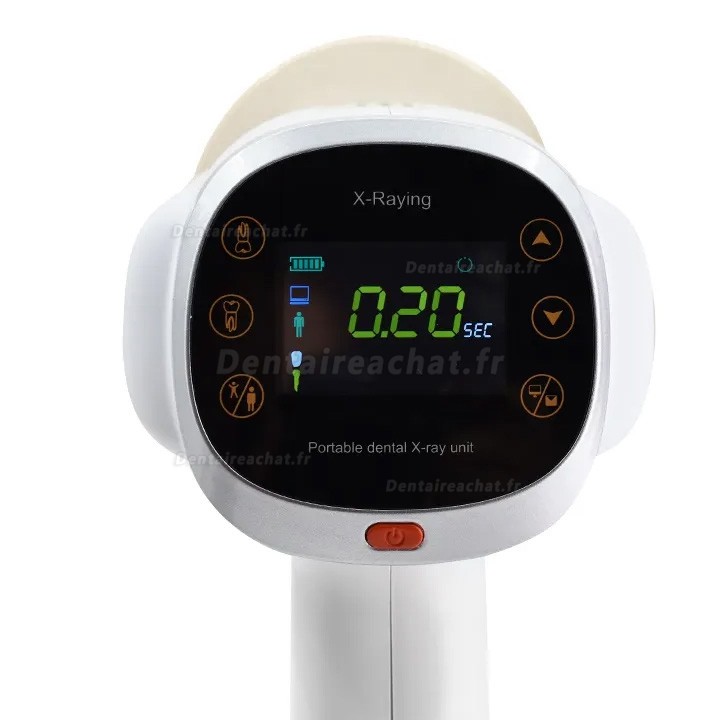 Appareil de radiographie dentaire numérique portable RAY-500X avec écran de protection